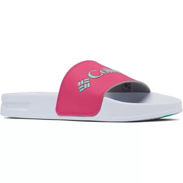 Columbia Womens Hood River Slide Sport SandalHaute PinkElectric Turquoise