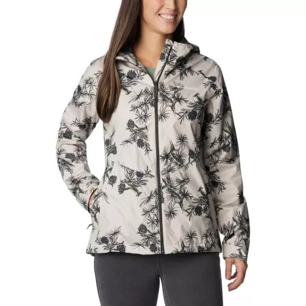 Columbia Womens Inner Limits Ii JacketDark Stone Pinecones Print