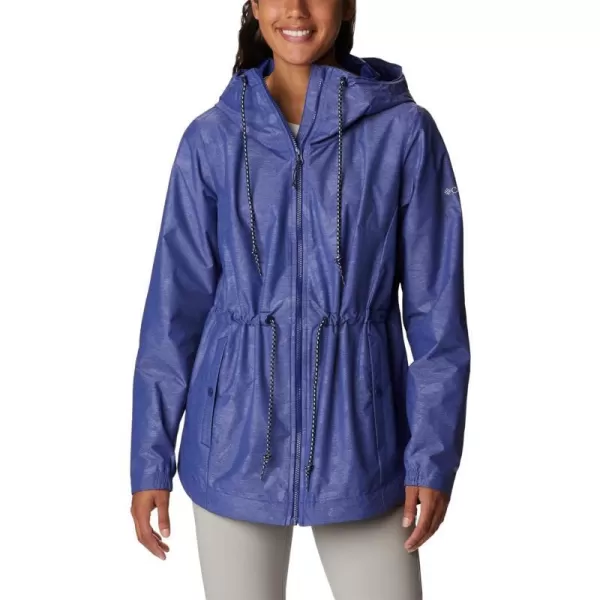 Columbia Womens Lillian Ridge ShellDark Sapphire Wisterian Emboss