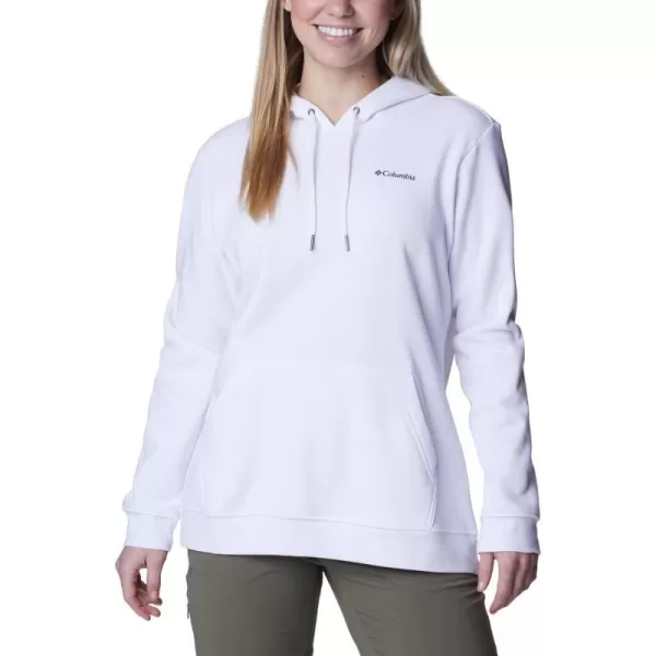 Columbia Womens Logo Ii HoodieWhiteBoundless