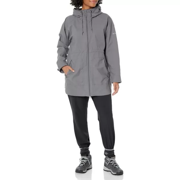 Columbia Womens Sage Lake Long Lined JacketCity Grey