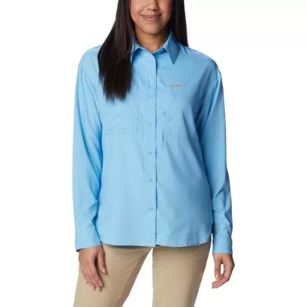 Columbia Womens Silver Ridge Utility Long Sleeve ShirtVista Blue