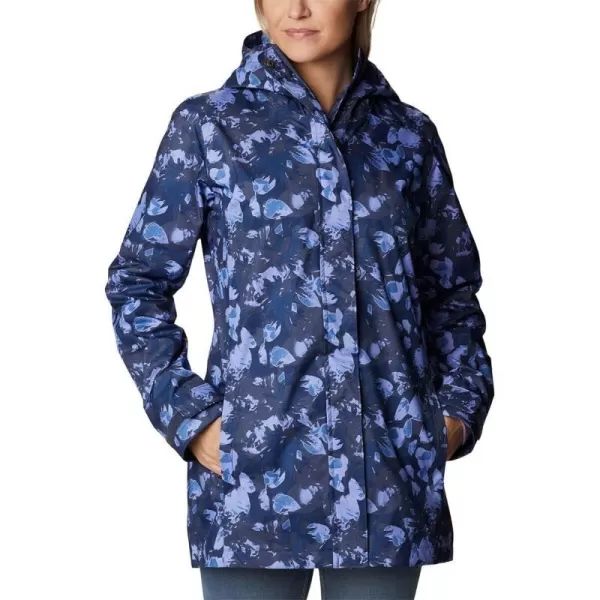 Columbia Womens Splash a Little Ii JacketNocturnal Solarized Tonal