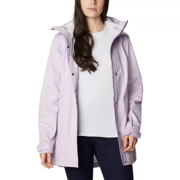 Columbia Womens Splash a Little Ii JacketPale Lilac Spacey Dots Print