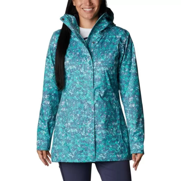 Columbia Womens Splash a Little Ii JacketSea Wave Dotty Disguise Print