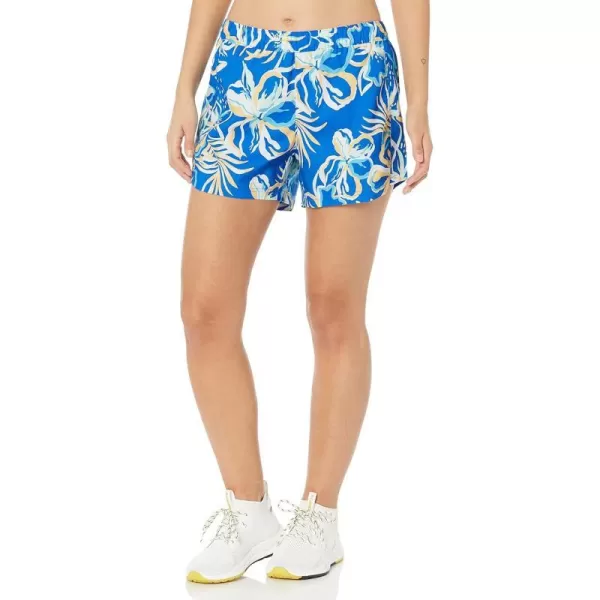 Columbia Womens Super Tamiami Pullon ShortBlue Macaw Tropic Multilines