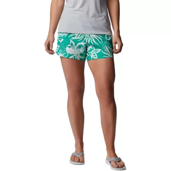 Columbia Womens Super Tamiami Pullon ShortCircuit Tropic Multilines