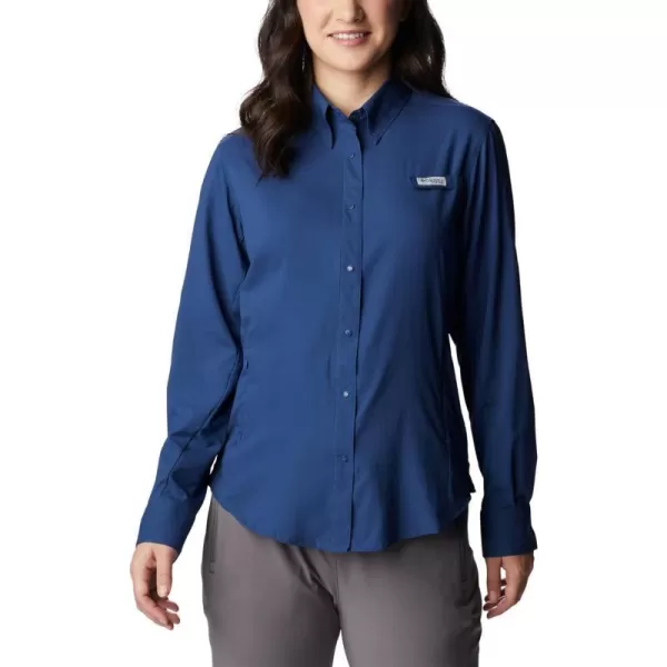 Columbia Womens Tamiami Ii Long Sleeve ShirtCarbon