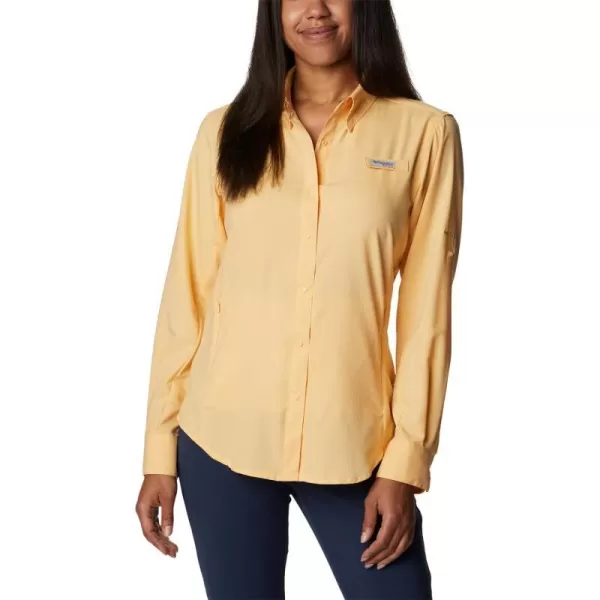 Columbia Womens Tamiami Ii Long Sleeve ShirtCocoa Butter