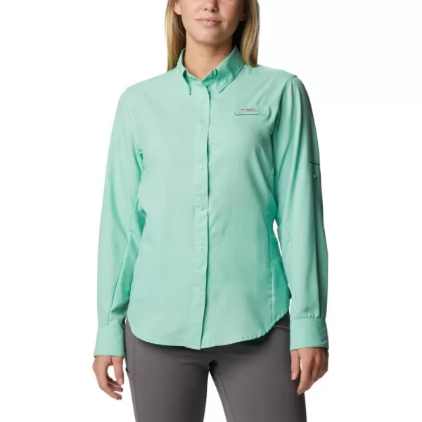 Columbia Womens Tamiami Ii Long Sleeve ShirtKelp