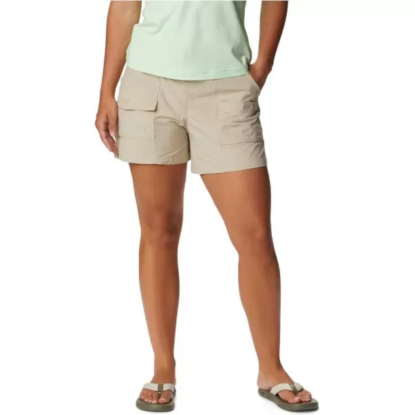 Columbia Womens W Summerdry Cargo ShortAncient Fossil