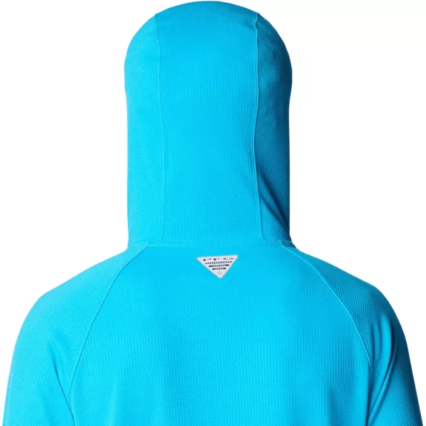 Columbia Mens PFG Solar Stream Elite HoodieOcean Blue