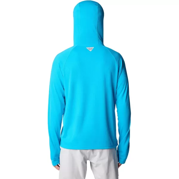 Columbia Mens PFG Solar Stream Elite HoodieOcean Blue