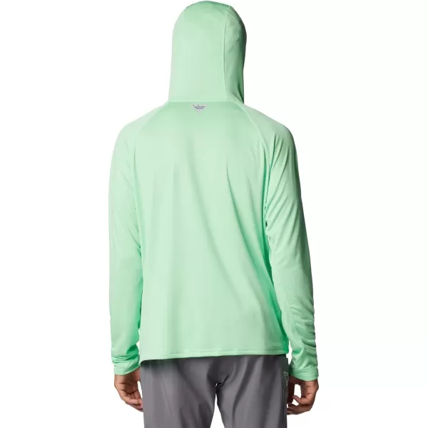 Columbia Mens PFG Solar Stream Elite HoodieOcean Mint