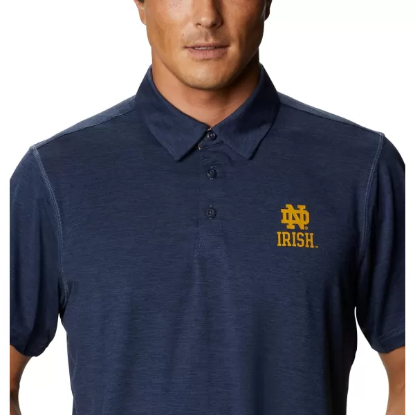 Columbia Mens Tech Trail PoloNd  Collegiate Navy