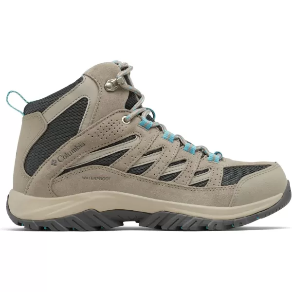 Columbia Womens Crestwood Mid Waterproof Hiking ShoeDark Grey  Kettle