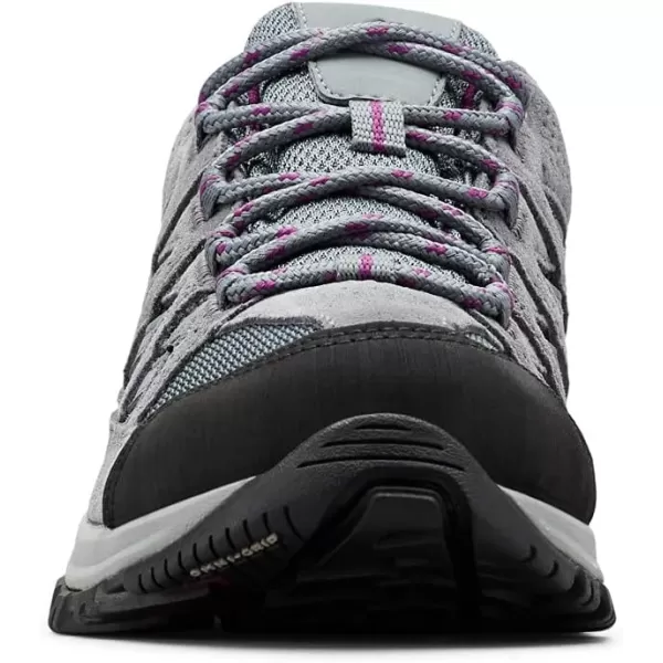 Columbia Womens Crestwood Waterproof Hiking ShoeGraphite  Wild Iris