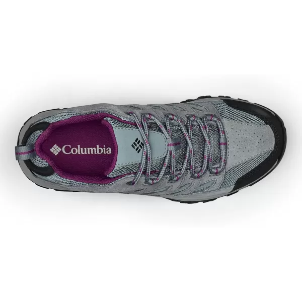 Columbia Womens Crestwood Waterproof Hiking ShoeGraphite  Wild Iris