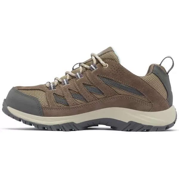 Columbia Womens Crestwood Waterproof Hiking ShoePebble  Oxygen