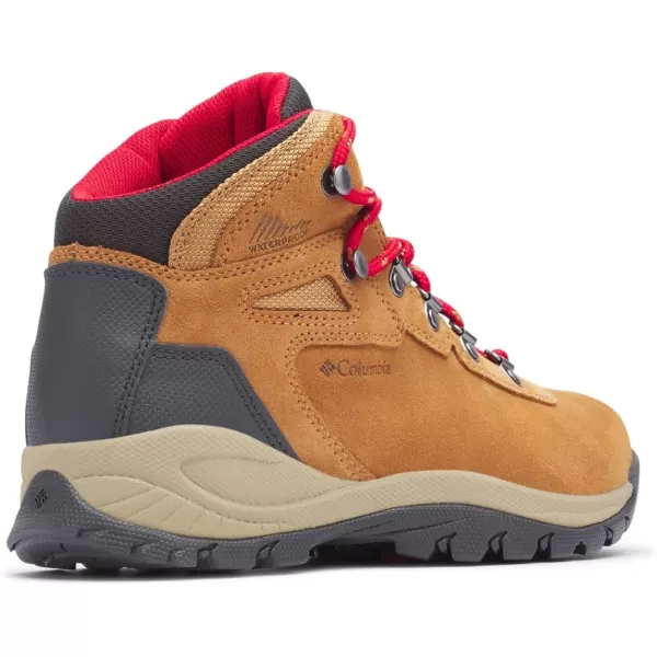 Columbia Womens Newton Ridge Plus Waterproof Amped Hiking Boot2024 ElkMountain Red