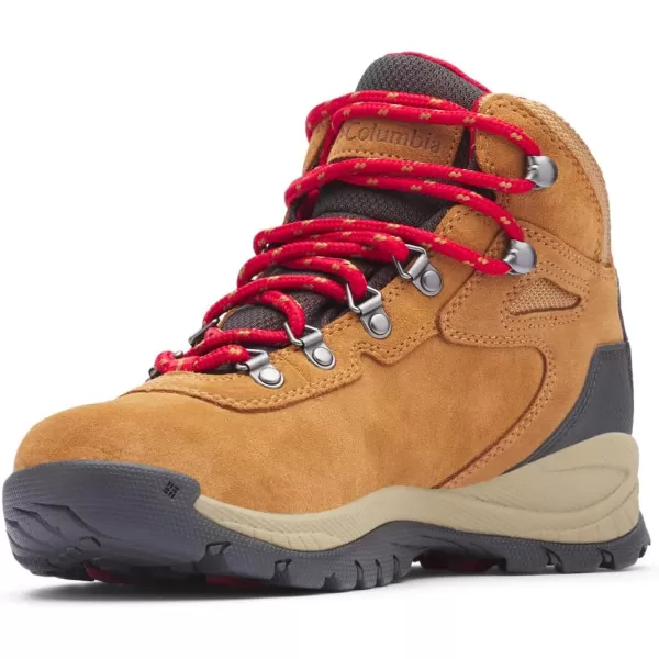 Columbia Womens Newton Ridge Plus Waterproof Amped Hiking Boot2024 ElkMountain Red