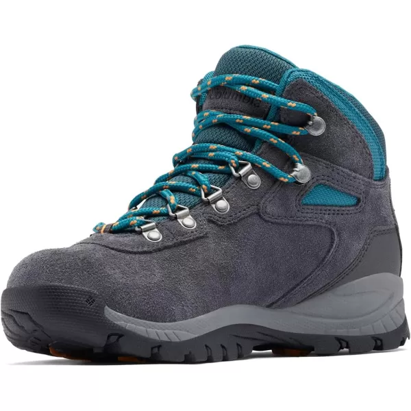 Columbia Womens Newton Ridge Plus Waterproof Amped Hiking Boot2024 SharkRiver Blue