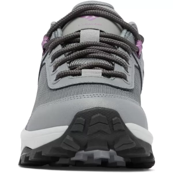 Columbia womens Trailstorm Ascend Waterproof Hiking ShoeTi Grey Steel  Dark Lavender