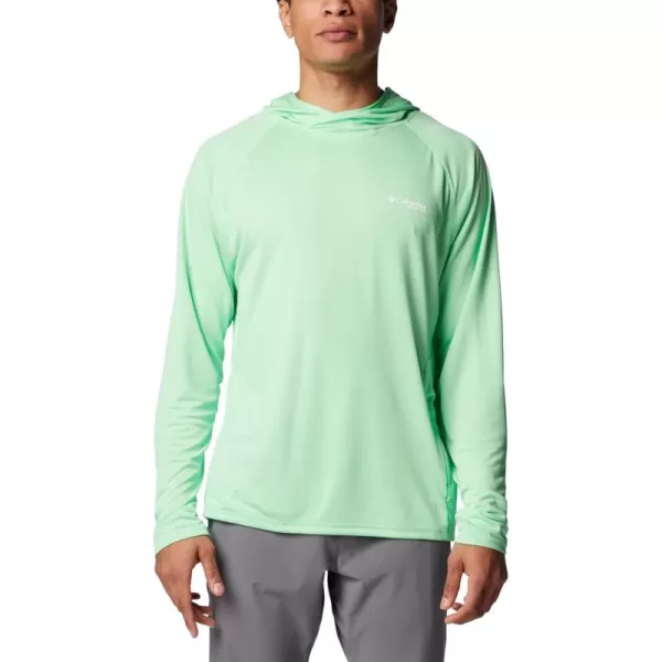 Columbia Mens PFG Solar Stream Elite HoodieOcean Mint