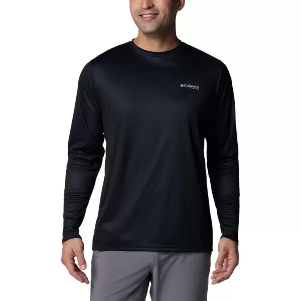 Columbia Mens Terminal Tackle PFG Statetriot Long SleeveBlackGraphite Tx