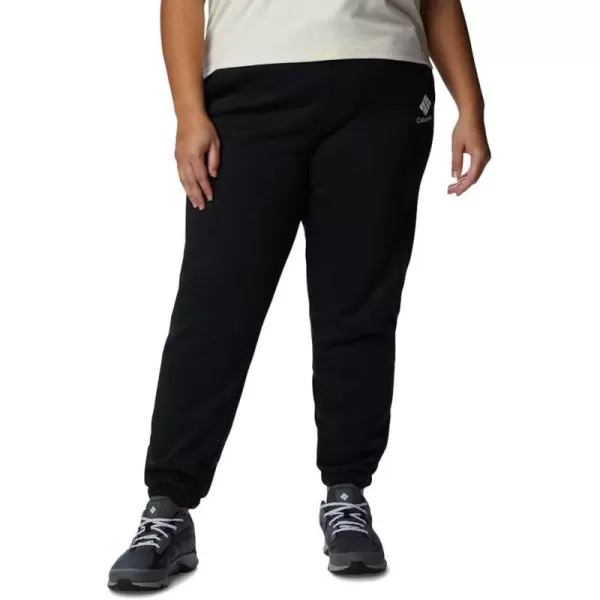 imageColumbia Mens Trek JoggerBlackWhite Csc Stacked Logo