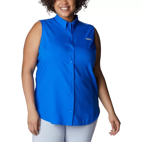 imageColumbia Sportswear Womens Tamiami Sleeveless ShirtBlue Macaw