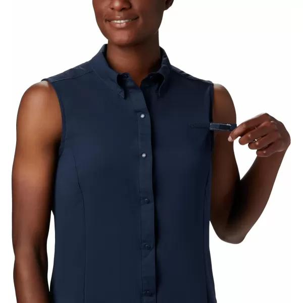 imageColumbia Sportswear Womens Tamiami Sleeveless ShirtCollegiate Navy