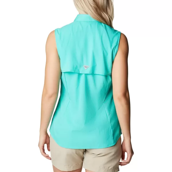 imageColumbia Sportswear Womens Tamiami Sleeveless ShirtElectric Turquoise