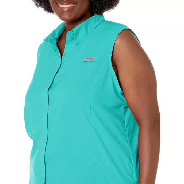 imageColumbia Sportswear Womens Tamiami Sleeveless ShirtElectric Turquoise