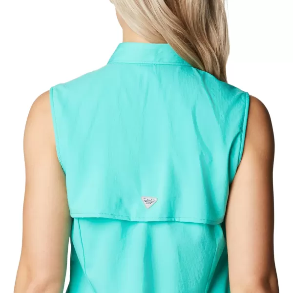 imageColumbia Sportswear Womens Tamiami Sleeveless ShirtElectric Turquoise