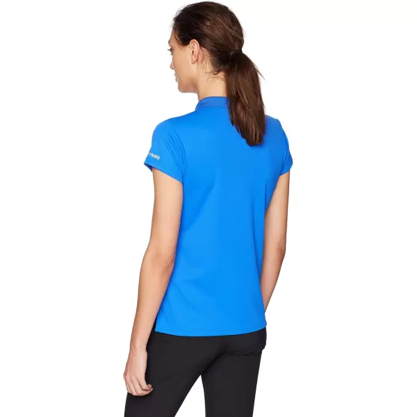 imageColumbia Womens Innisfree Short Sleeve Polo ShirtBlue Macaw