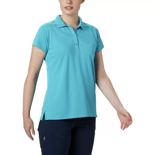 imageColumbia Womens Innisfree Short Sleeve Polo ShirtClear Water