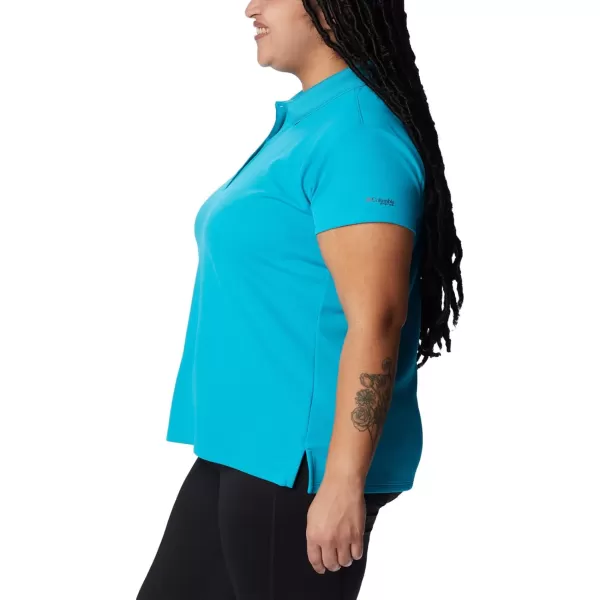 imageColumbia Womens Innisfree Short Sleeve Polo ShirtOcean Teal