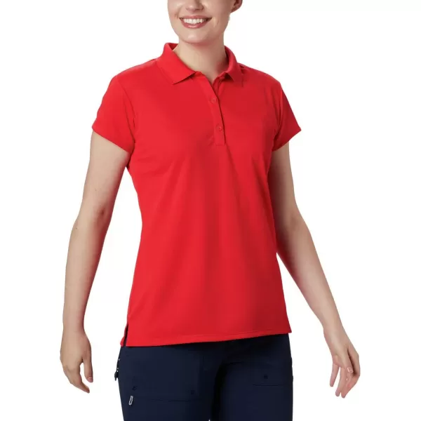 imageColumbia Womens Innisfree Short Sleeve Polo ShirtRed Lily