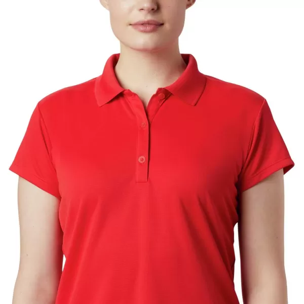 imageColumbia Womens Innisfree Short Sleeve Polo ShirtRed Lily