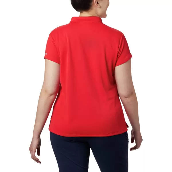 imageColumbia Womens Innisfree Short Sleeve Polo ShirtRed Lily