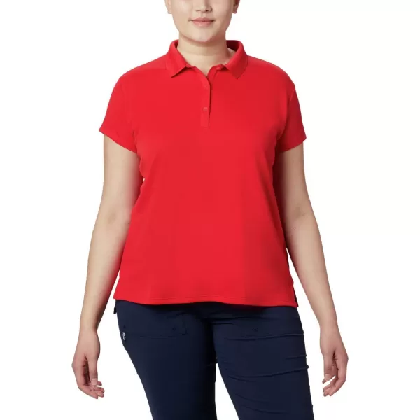 imageColumbia Womens Innisfree Short Sleeve Polo ShirtRed Lily