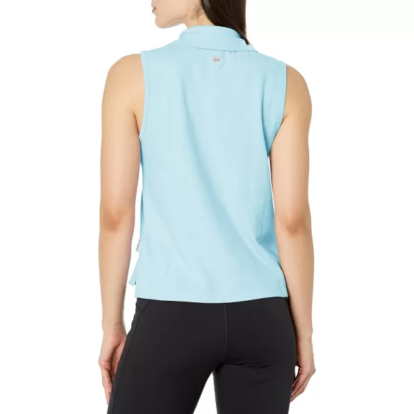 imageColumbia Womens Standard Sun Drifter Sleeveless PoloSpring Blue