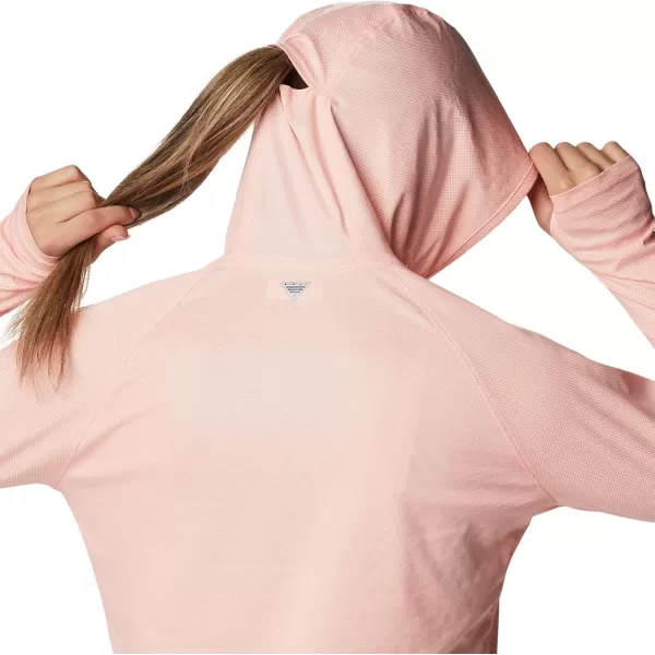 imageColumbia Womens Tidal Deflector Ice Long Sleeve HoodieTiki Pink