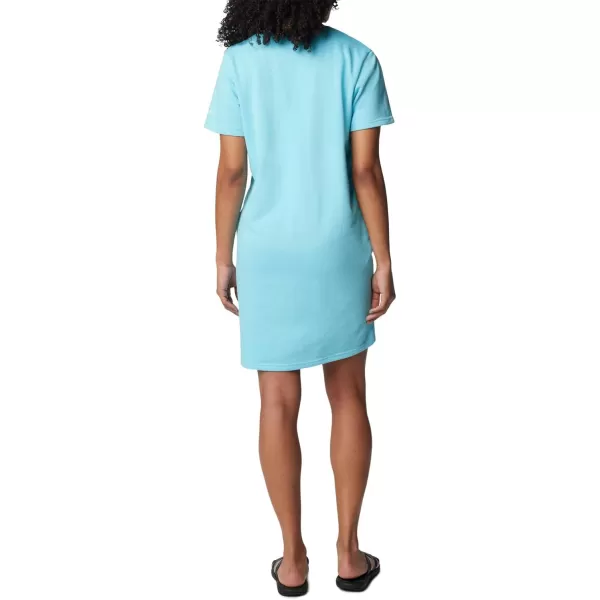 imageColumbia Womens Trek French Terry Tee DressAquamarine