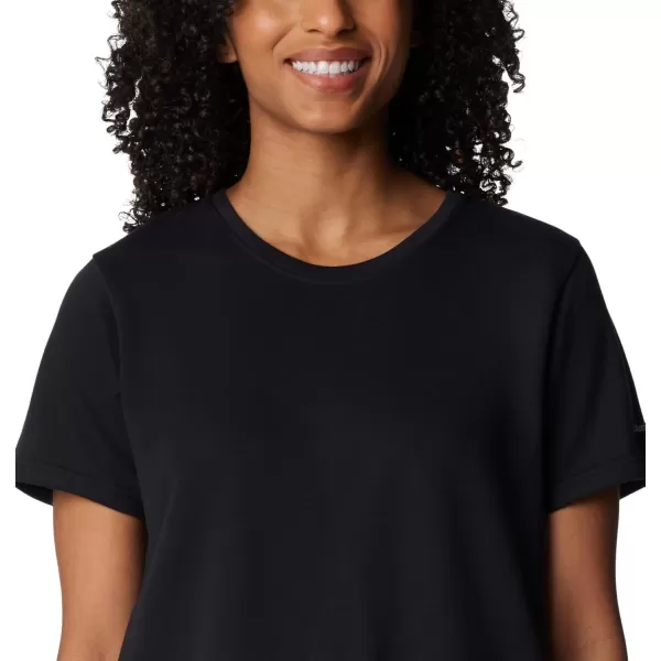 imageColumbia Womens Trek French Terry Tee DressBlack