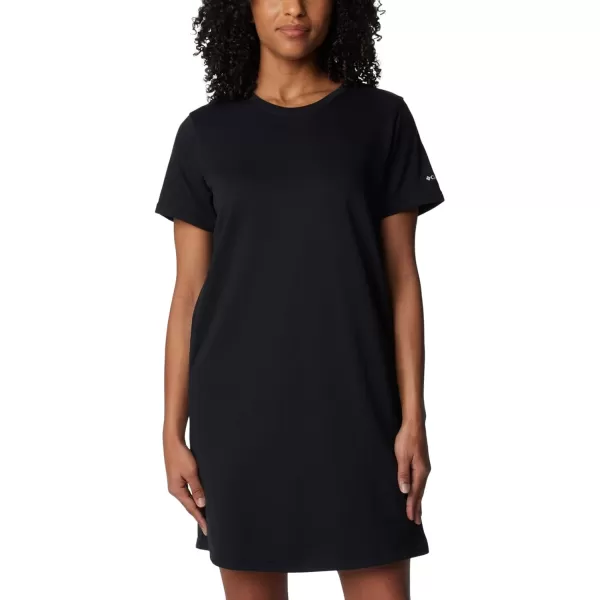 imageColumbia Womens Trek French Terry Tee DressBlack