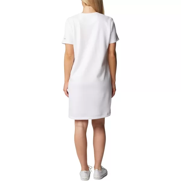 imageColumbia Womens Trek French Terry Tee DressWhite