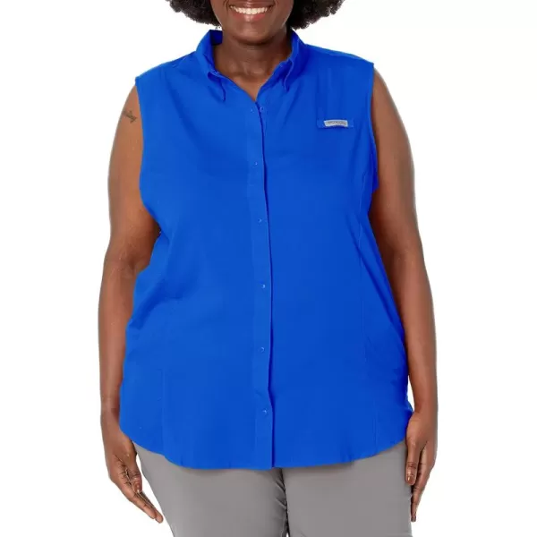 imageColumbia Sportswear Womens Tamiami Sleeveless ShirtBlue Macaw