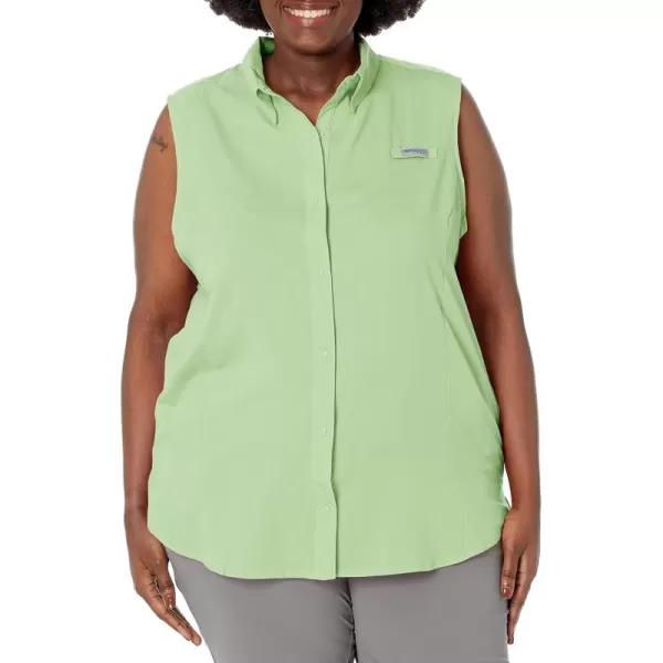 imageColumbia Sportswear Womens Tamiami Sleeveless ShirtLime Glow